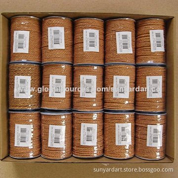 Paper cord twine 2.5mm x 20m/spool shrink packed in display boxNew